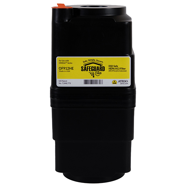 Omega Vacuum ESD Safe HEPA Filter