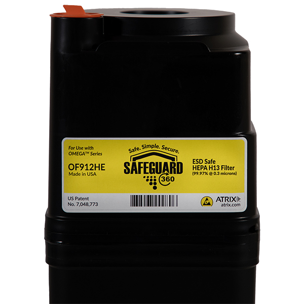 Omega Vacuum ESD Safe HEPA Filter