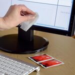 5 Star Anti-Static Screen Cleaning Sachets - In Use