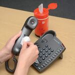 5 Star Telephone Wipes (Tub) - In Use